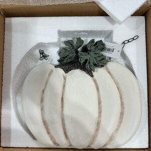 White Pumpkin Hanging Decor